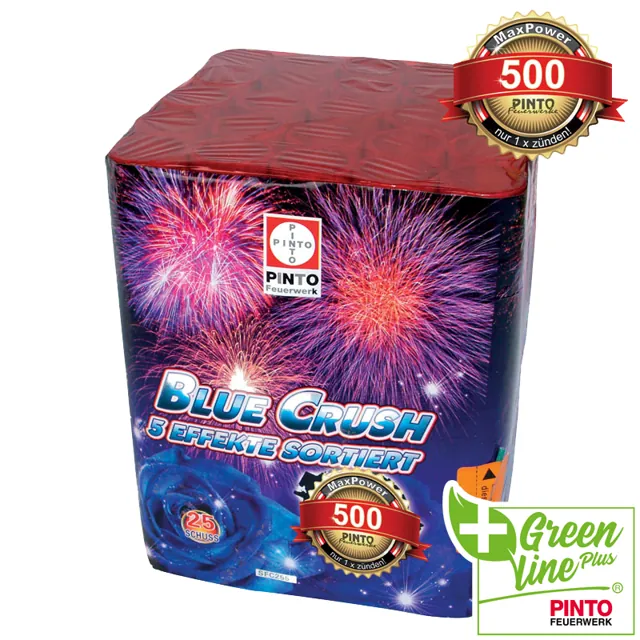 Pinto Blue Crush Batterie 500 g, Feuerwerk kaufen in Tirol
