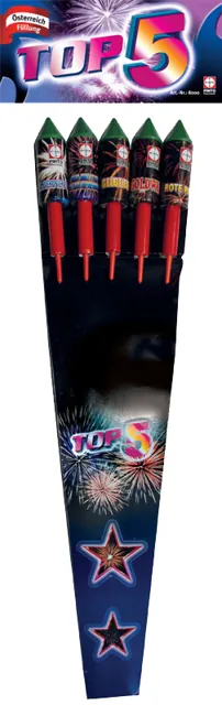 Pinto Top 5 Raketenset, Feuerwerk kaufen in Tirol